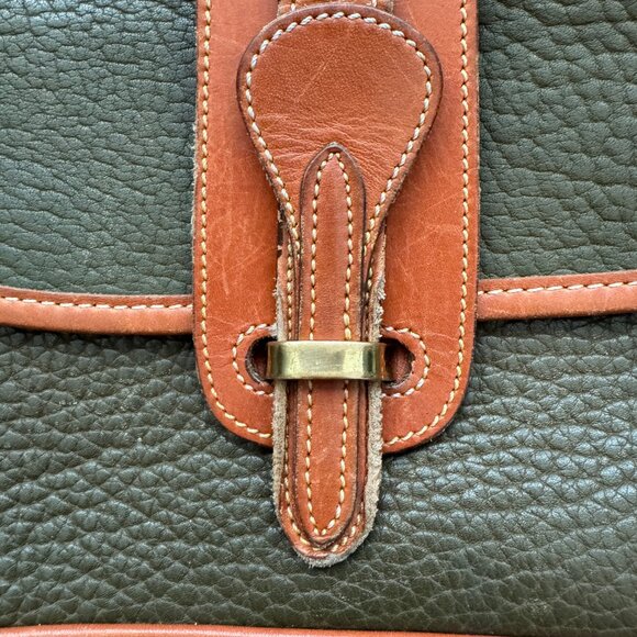 Vintage Dooney & Bourke Equestrian Line Purse Crossbody Bag - Picture 2 of 16